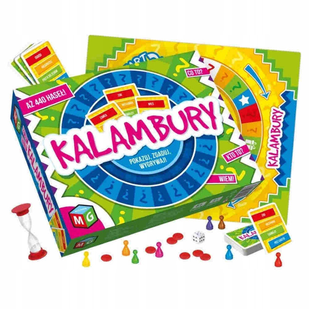 Gra planszowa rodzinna Kalambury Multigra Alexander