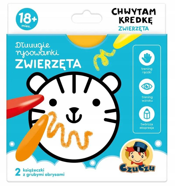 Dłuuugie Rysowanki Zwierzęta - CzuCzu