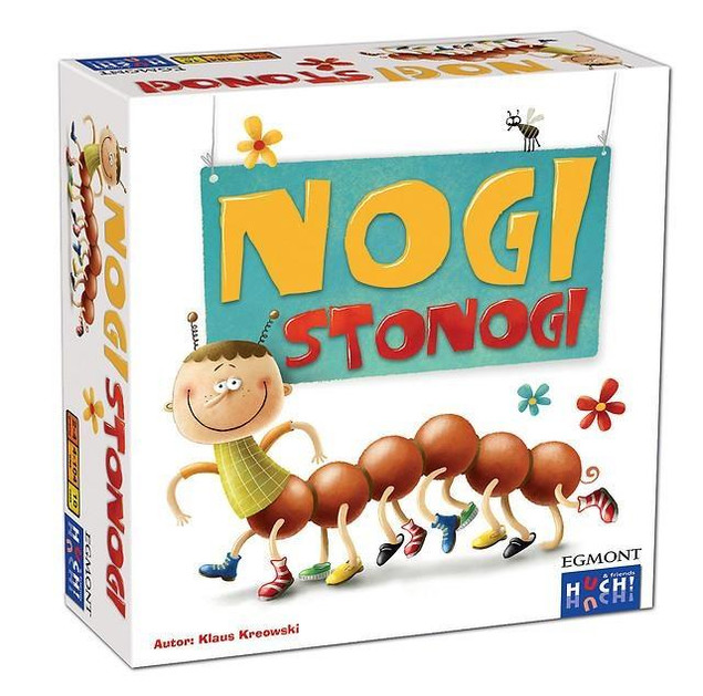 Nogi Stonogi gra edukacyjna Egmont