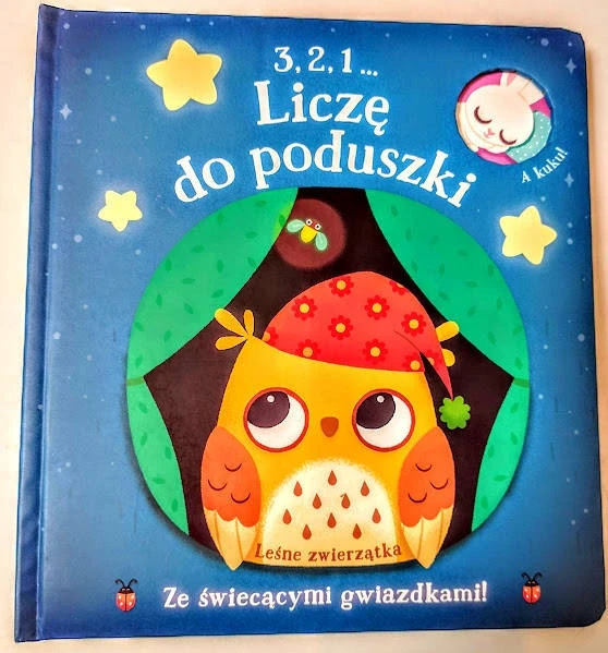 3 2 1. Liczę do poduszki. Leśne zwierzątka