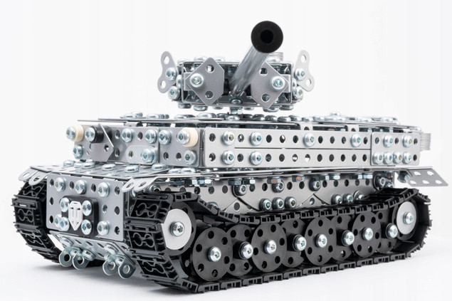 Metalcraft World of Tanks Czołg Tiger I metalowy zestaw DIY WOT