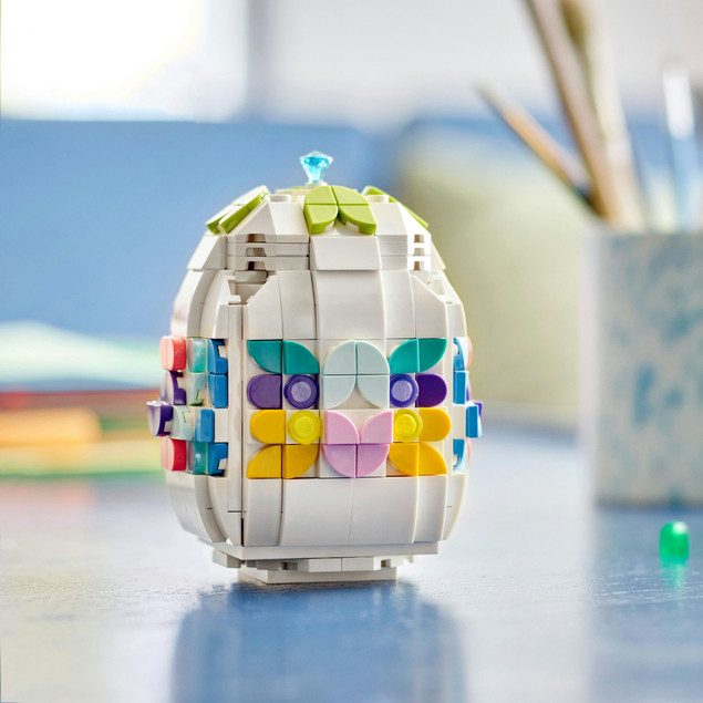 LEGO 40816 Dekoracyjne Jajko Wielkanocne – Kreatywna Ozdoba DIY