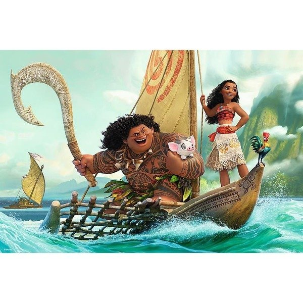Trefl puzzle 160el VAIANA na fali 15334