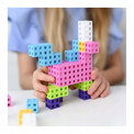 Meli Cube Pink EDU 300 – Zestaw Klocków Pastelowych dla Dziewczynek 3+