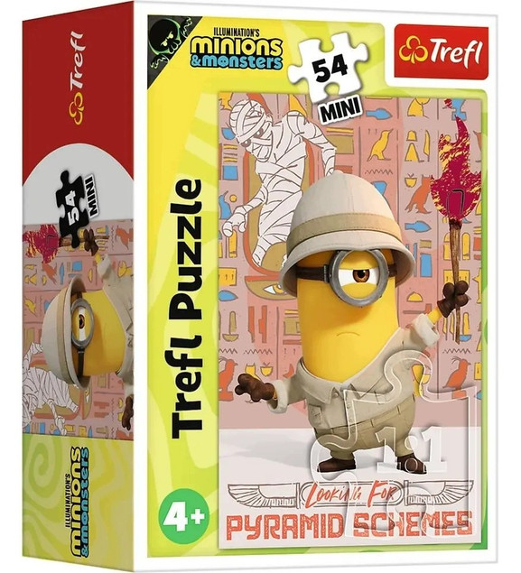 Puzzle Trefl 1 elementów Puzzle 54 Mini Minions&Monsters 2 TREFL
