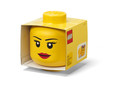 LEGO Pojemnik Głowa Dziewczynka do Przechowywania Klocków Organizer 40311725