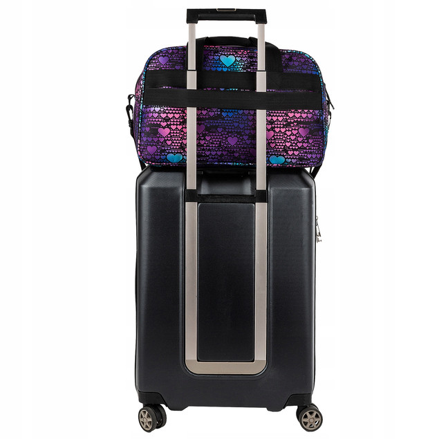 BackUP Dance Hearts all‑in‑one travel bag 40×20×25 cm, 350 g