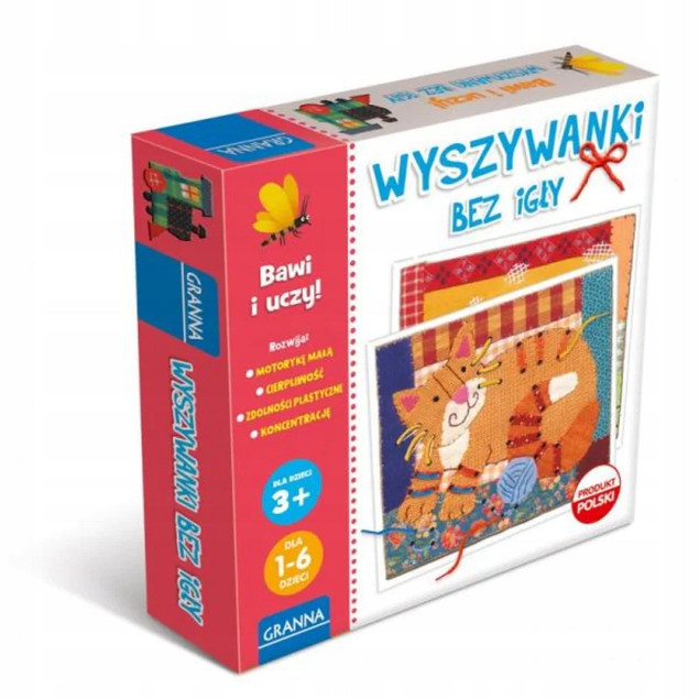 Wyszywanki bez igły gra (PL) GRANNA