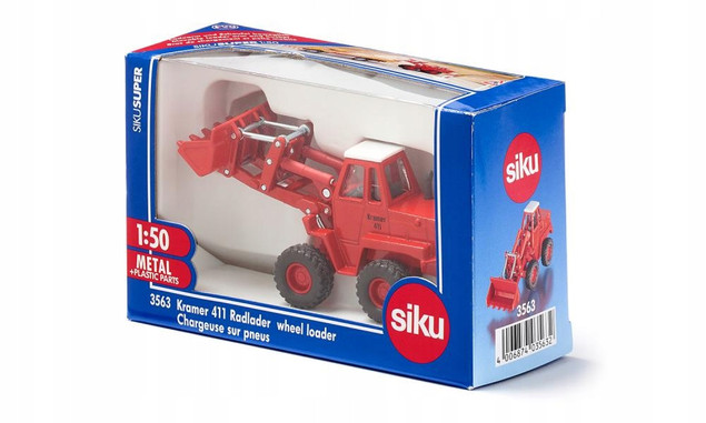 SIKU 3563 Ładowarka kołowa Kramer 411 1:50