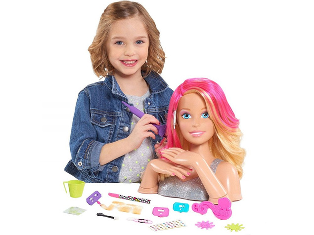 Mattel głowa do stylizacji BARBIE Deluxe 62530