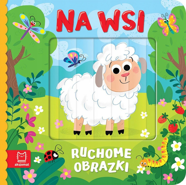 Książeczka Na wsi. Ruchome obrazki Agata Kaczyńska Aksjomat