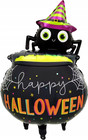 BALON FOLIOWY KOCIOŁ PAJĄK HALLOWEEN 79 x 51 cm