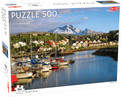 Puzzle Tactic 500 elementów Narvik Harbor - Port Narvik Finlandia