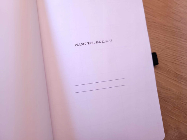 Planer A5 Bullet Journal Interdruk Lucky Seven Różowy