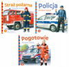 KSIĄŻECZKI DLA DZIECI ZESTAW POLICJA 