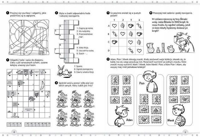 Łamigłówki Na Wszystkie Dni W Roku 365 Zadań 8-12 Lat Zadania Aksjomat