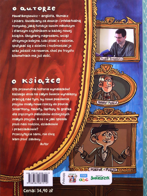 Poczet Psujów Polskich Paweł Beręsewicz – Humorystyczna Książka dla Dzieci