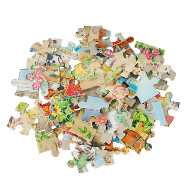 Puzzle 60 Układanka Farma ZWIERZĘTA Wieś Pies Kot 5+ Castorland