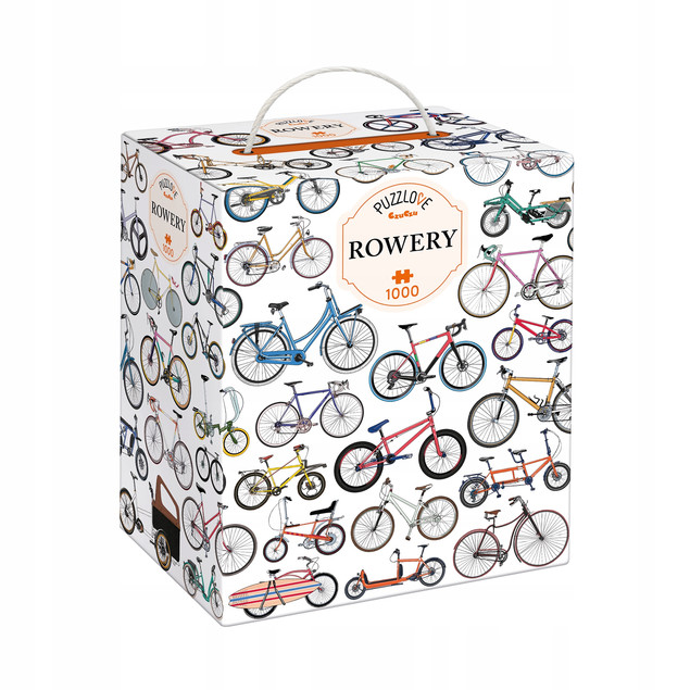 Puzzlove CzuCzu Puzzle 1000 elementów Rowery – Dla Rowerzysty