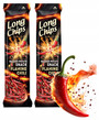 LONG CHIPS Chipsy Ziemniaczane o Smaku FLAMING CHILLI 75g x2