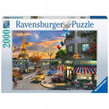 Puzzle Ravensburger 2000 elementów Zachód słońca w Paryżu
