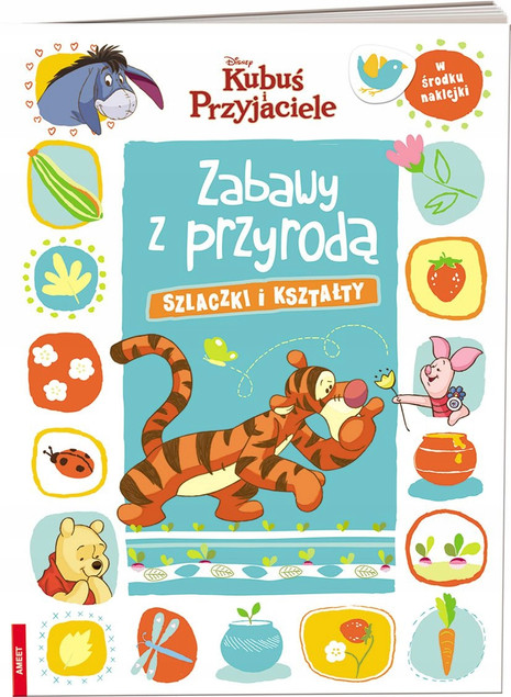 Kubuś i Przyjaciele. Zabawy z Przyrodą. Szlaczki.