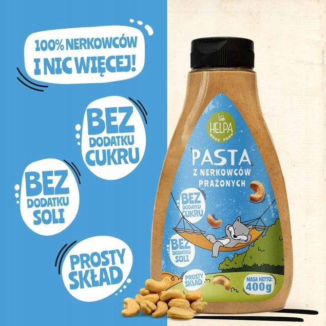Pasta z nerkowców Helpa 400g