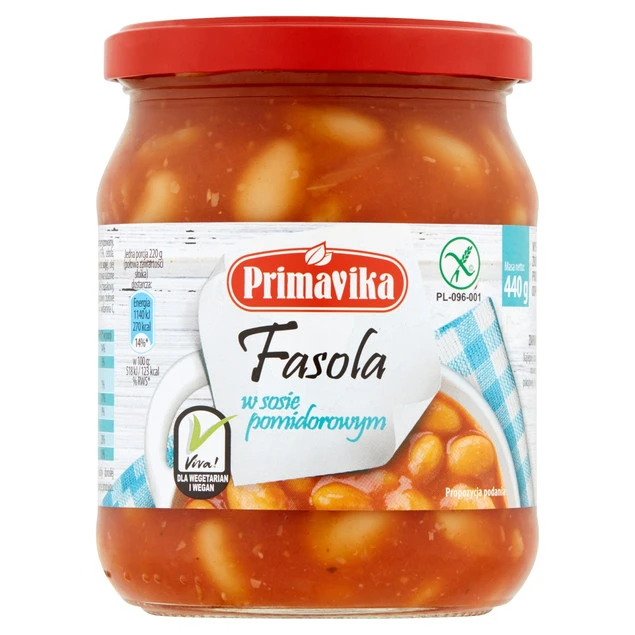 Fasola Primavika na talerzu
