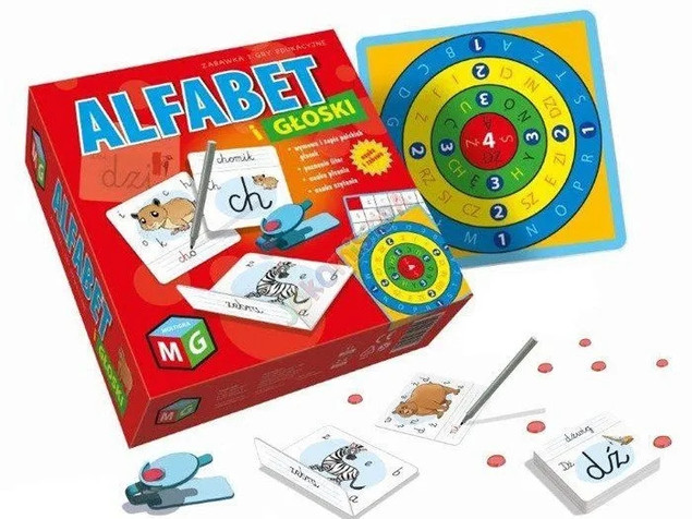 Gra planszowa Alfabet i głoski Multigra