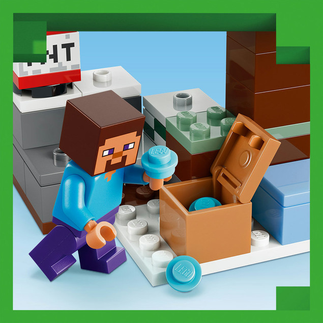 LEGO Minecraft Przygoda Steve’a w tajdze 21583
