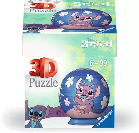 Puzzle 3D Ravensburger Disney Stitch Kula 11598 (54 elementy)