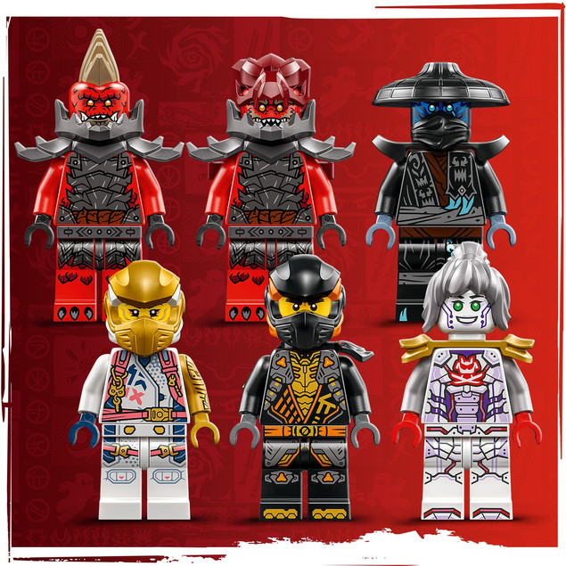 LEGO Ninjago 71834 Wielofunkcyjny Ultramech Zane’a 4 w 1