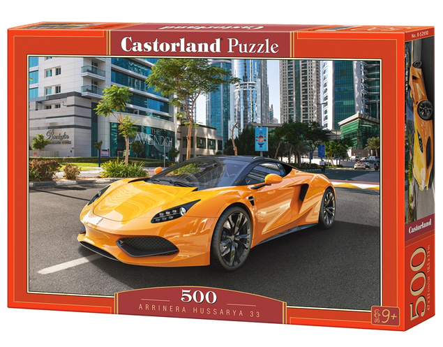 Puzzle 500 Układanka Samochód AUTO SPORTOWE Arrinera Hussarya 9+ Castor