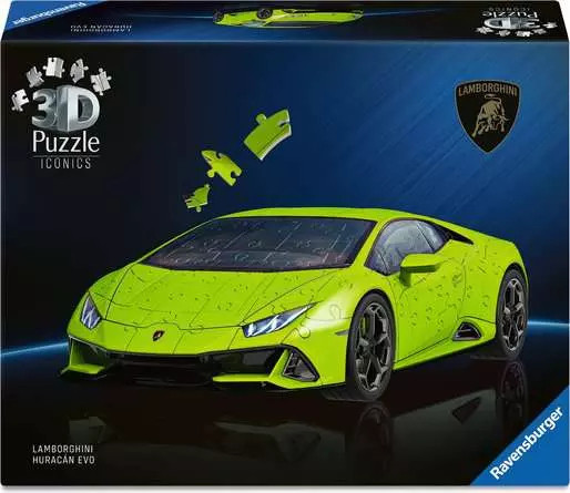 Ravensburger Puzzle 3D Iconics Lamborghini Huracán EVO-Verde