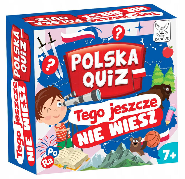 Polska Quiz Tego Jeszcze Nie Wiesz Gra Edukacyjna W Pytania 7+ Kangur