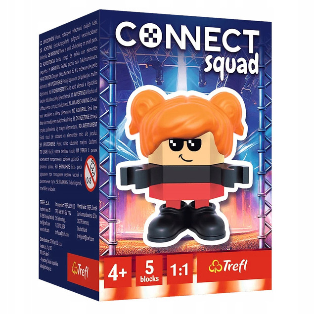 KLOCKI CONNECT SQAD FIGURKA SUE TREFL