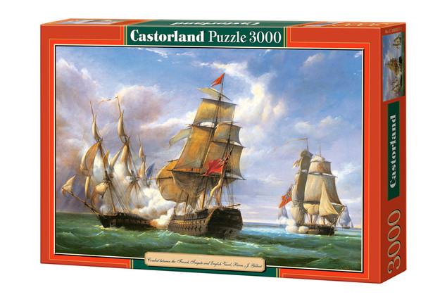 Puzzle 3000 Układanka Żaglowce STATEK Morze Widok Krajobraz 9+ Castor