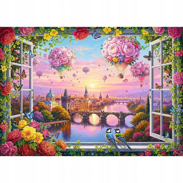 Puzzle Trefl 1000 Powiew Miłości Detale 2