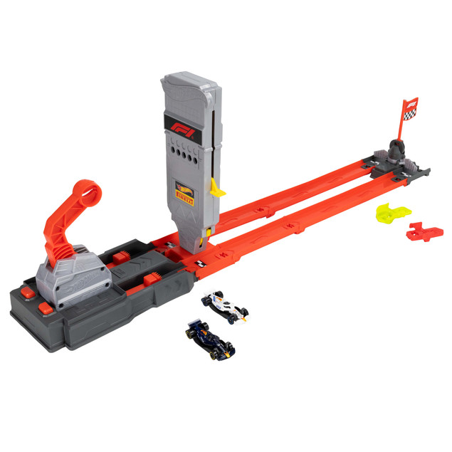 Hot Wheels F1 Grid Start: Zestaw Torów Wyścigowych Formuły 1 z Bolidami – Mattel