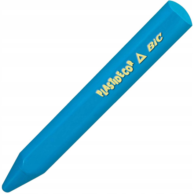 Kredki świecowe trójkątne BIC Plastidecor Triangle 12 kolorów
