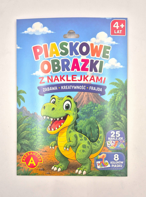 Piaskowy obrazek Dinozaur – Alexander