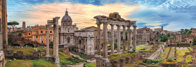Clementoni Puzzle 1000 el. Panorama HQ Twilight Over the Eternal Empire