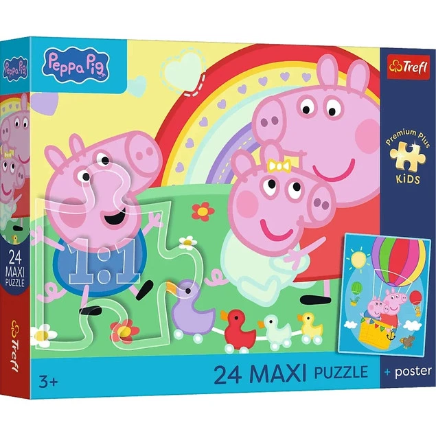 Puzzle Trefl Świnka Peppa Świnkowe Dni