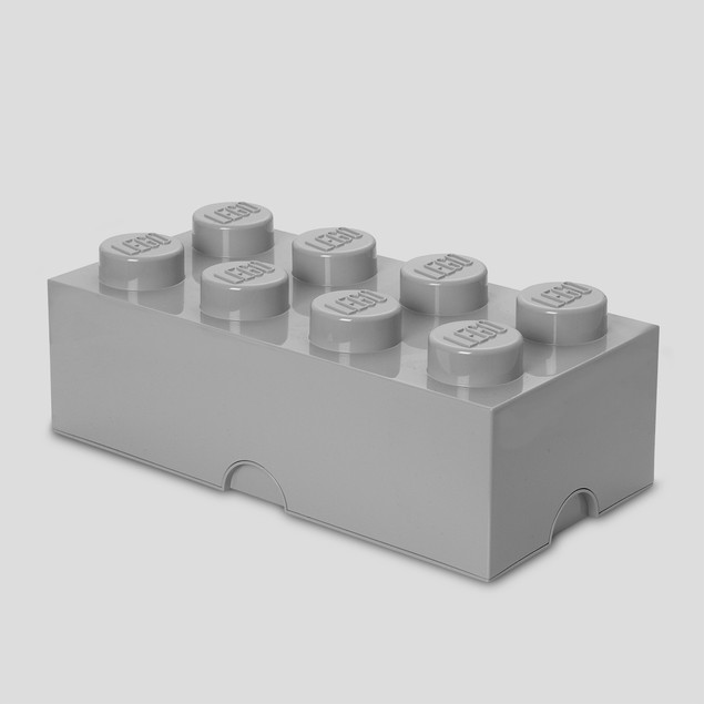 LEGO Classic Pojemnik na klocki 4x2 szary 40041740