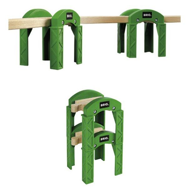 BRIO World Wsporniki do Mostów Kolejowych Deluxe 33253