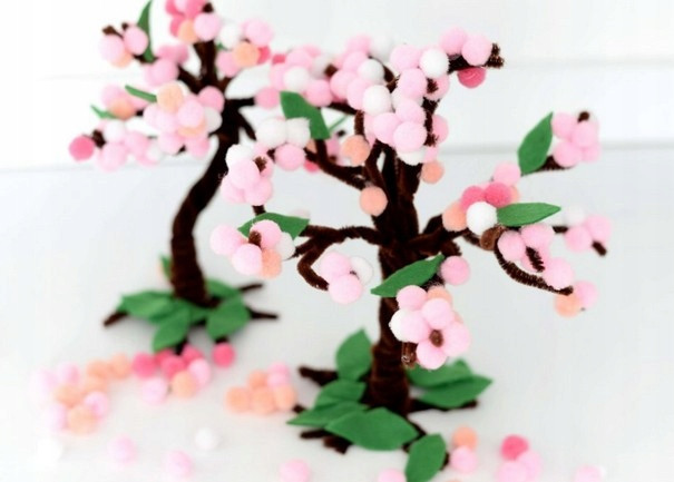 Pompony Dekoracyjne 30mm Wełniane Kłębuszki Scrapbooking Astra