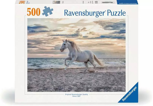 Puzzle 2D: Galop na plaży 500el