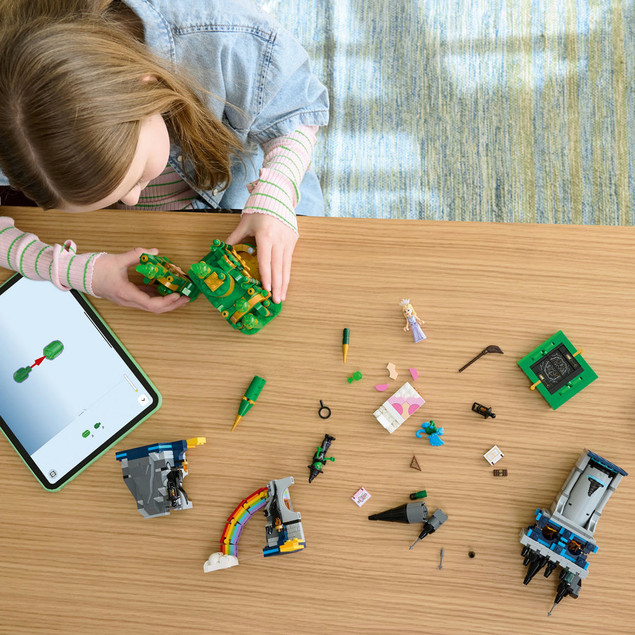Klocki LEGO Wicked 75689 Emerald City & Kiamo Ko Castle Zamek – 860 El.