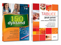 Nowe Dyktanda Klasy 7-8 + Mini Słowniczek + Tablice JĘZYK POLSKI Literatura