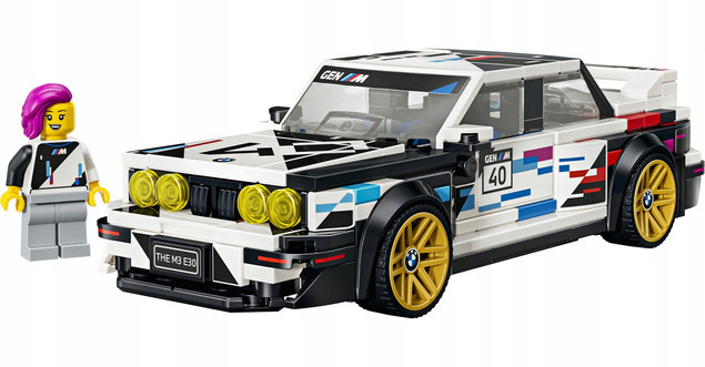 LEGO Speed Champions 77263 BMW M3 (E30) – replika 358 el.